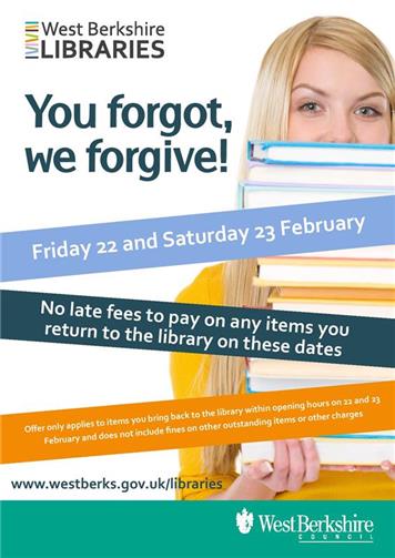  - West Berkshire Libraries - Late Fees Amnesty
