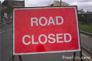  - Road Closures 25th July - 2nd September 2022